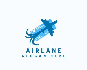 Airplane Flight Ticket logo