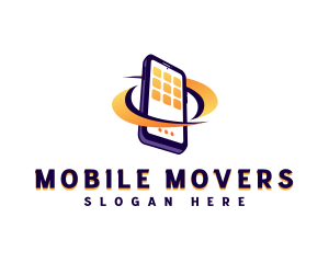 Cellphone Device Phone logo design