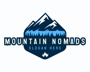 Mountain Lake Forest logo design