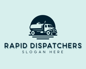 Tanker Truck Dispatch logo design