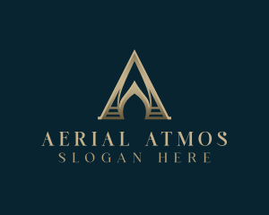 Corporate Luxury Letter A logo design