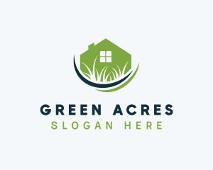 House Grass Lawn logo