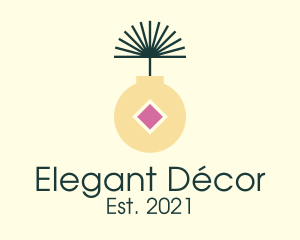 Indoor Plant Decoration  logo design