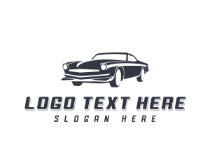 Car Sedan Automobile logo