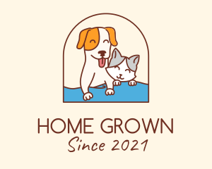 Pet Cat Dog logo