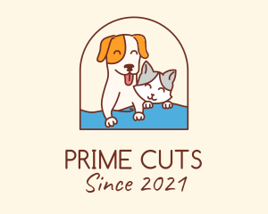 Pet Cat Dog logo design