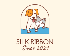 Pet Cat Dog logo design