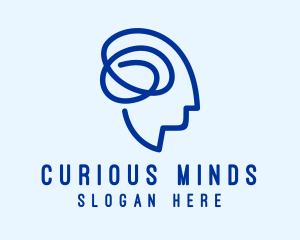 Human Mind Memory logo design