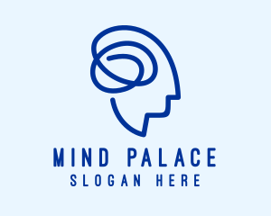 Human Mind Memory logo design