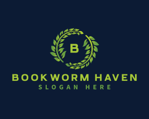 Laurel Wreath Plant logo design