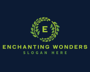 Laurel Wreath Plant logo design