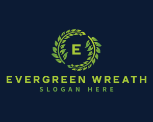 Laurel Wreath Plant logo design