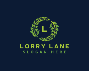 Laurel Wreath Plant logo design