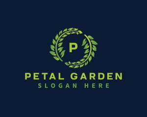 Laurel Wreath Plant logo design