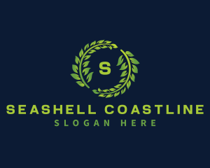 Laurel Wreath Plant logo design