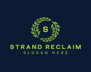 Laurel Wreath Plant logo design