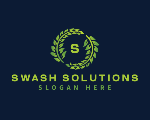 Laurel Wreath Plant logo design