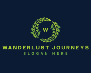 Laurel Wreath Plant logo design