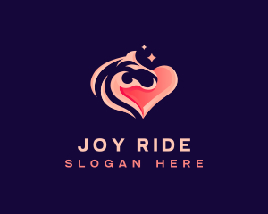 Horse Heart Vet logo design