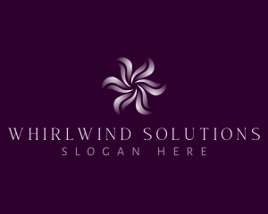 Wellness Floral Swirl logo