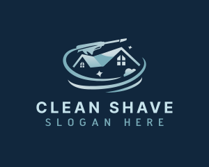 Clean Power Washer logo design