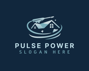 Clean Power Washer logo design