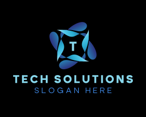 Tech Digital Ai logo design