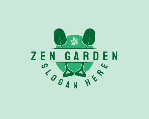 Shovel Leaf Garden logo design