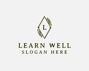 Floral Shield Wellness logo design