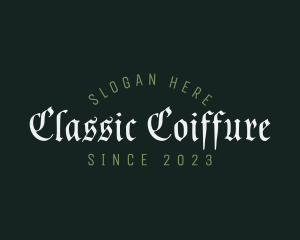 Classic Gothic Business logo design