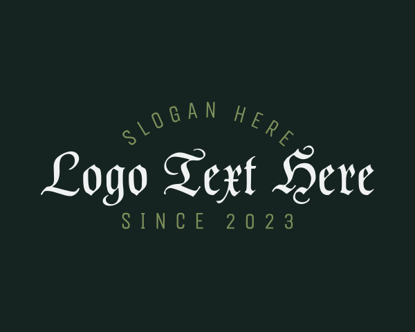 Classic Gothic Business logo