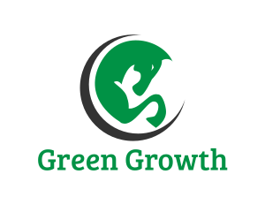 Green Horse Circle logo design