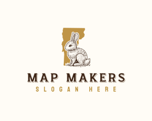 Vermont Bunny Rabbit logo design