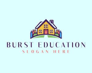 Daycare School Education logo design