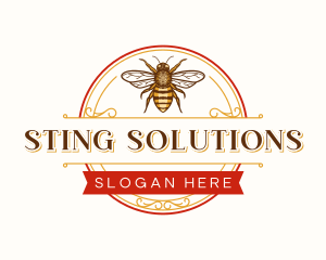 Luxury Hone Bee logo design