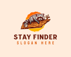 Tennessee Raccoon Wildlife logo