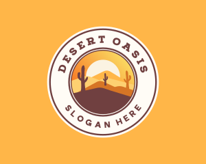 West Desert Landscape logo design