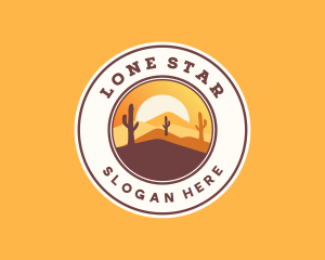 West Desert Landscape logo design