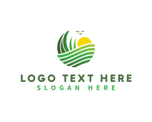 Grass Lawn Turf logo