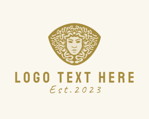 Exotic - Medusa Gorgon Crest logo design