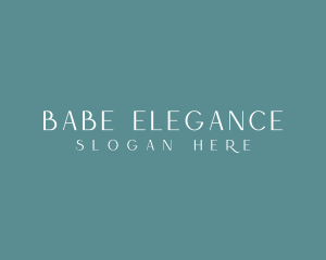 Elegant Cosmetics Business logo design