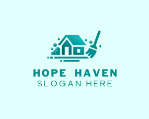 Broom House Cleaning logo