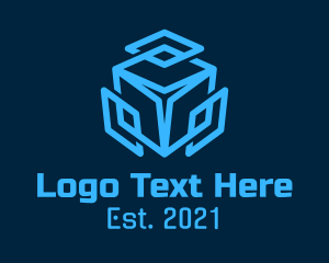 Blue Digital Box logo