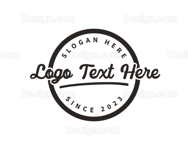 Generic Streetwear Brand Logo