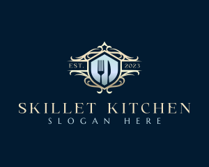 Restaurant Fork Knife logo design