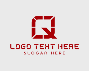 Software Tech Letter Q  logo design