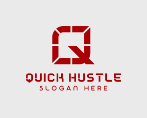 Software Tech Letter Q  logo design