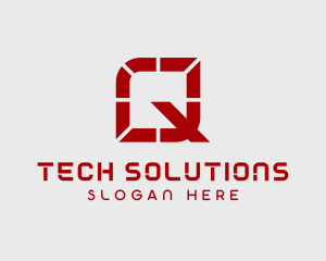 Software Tech Letter Q  logo