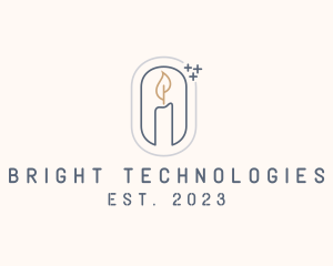Bright Sparkle Candle logo