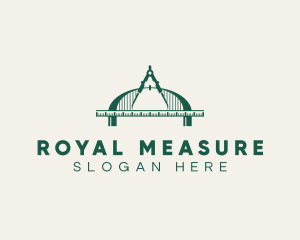 Ruler Compass Bridge logo design